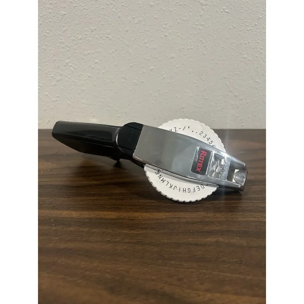 Vintage Rotex Label Maker for 1/2